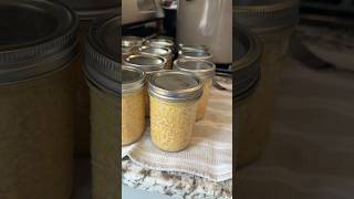 Pressure Canning Corn
