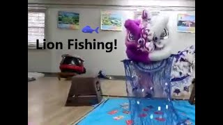 Celebrity Lion Net Fishing Practice - 5 Elements Lion Dance Net Worth