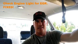 CHEAP FIX for Check Engine Light P0401 for EGR on 97' Civic (ek) HX