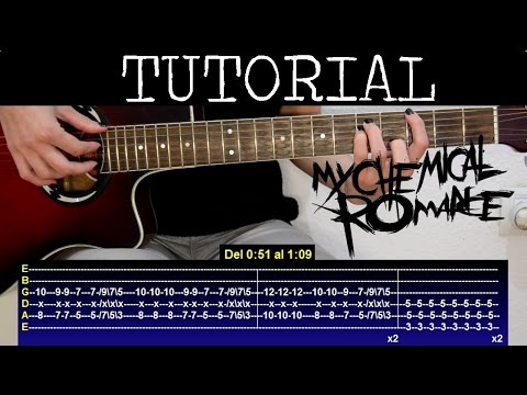 I Don T Love You De My Chemical Romance Tutorial Guitarra Youtube