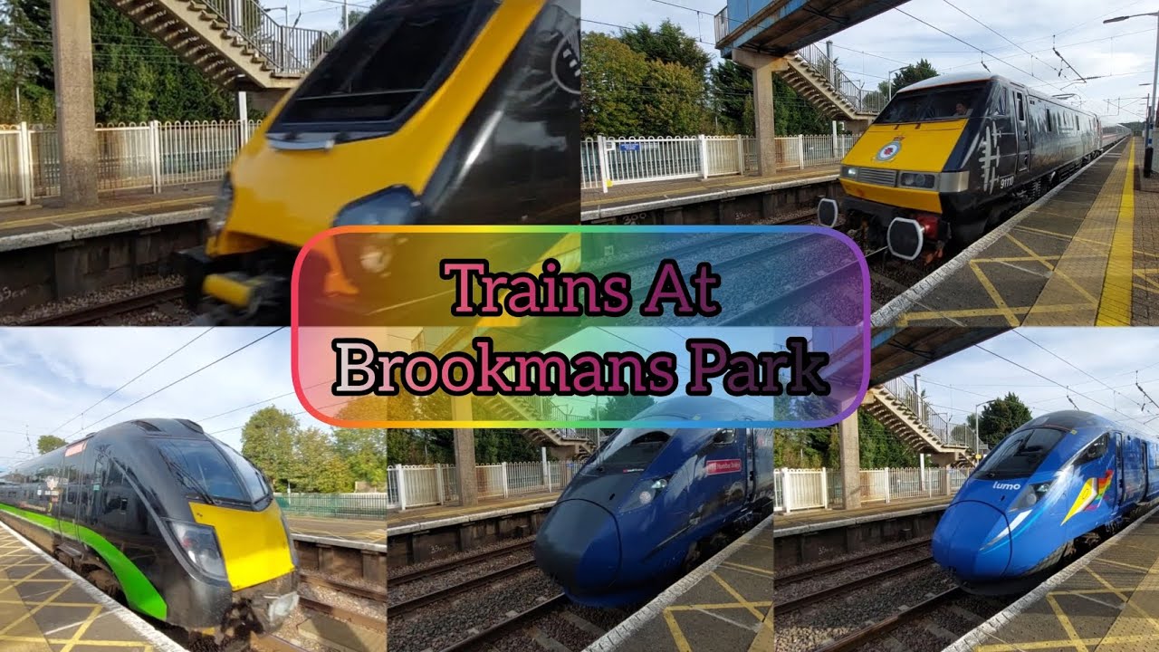 Trains At Brookmans Park ECML 7/10/23