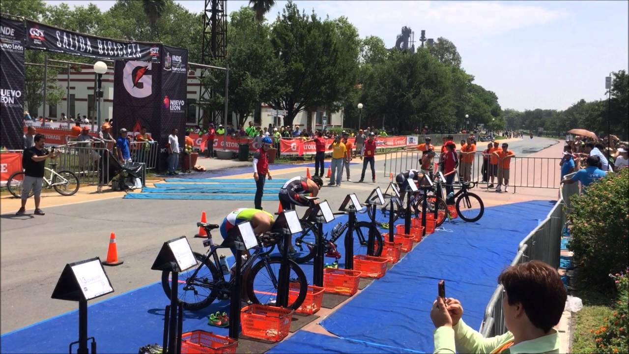 Elite Varonil - Transición 2 - Triatlón Monterrey 2016