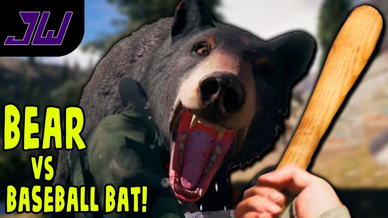 BEAR vs BASEBALL BAT!! Far Cry 5 Gameplay Episode 4 YouTube