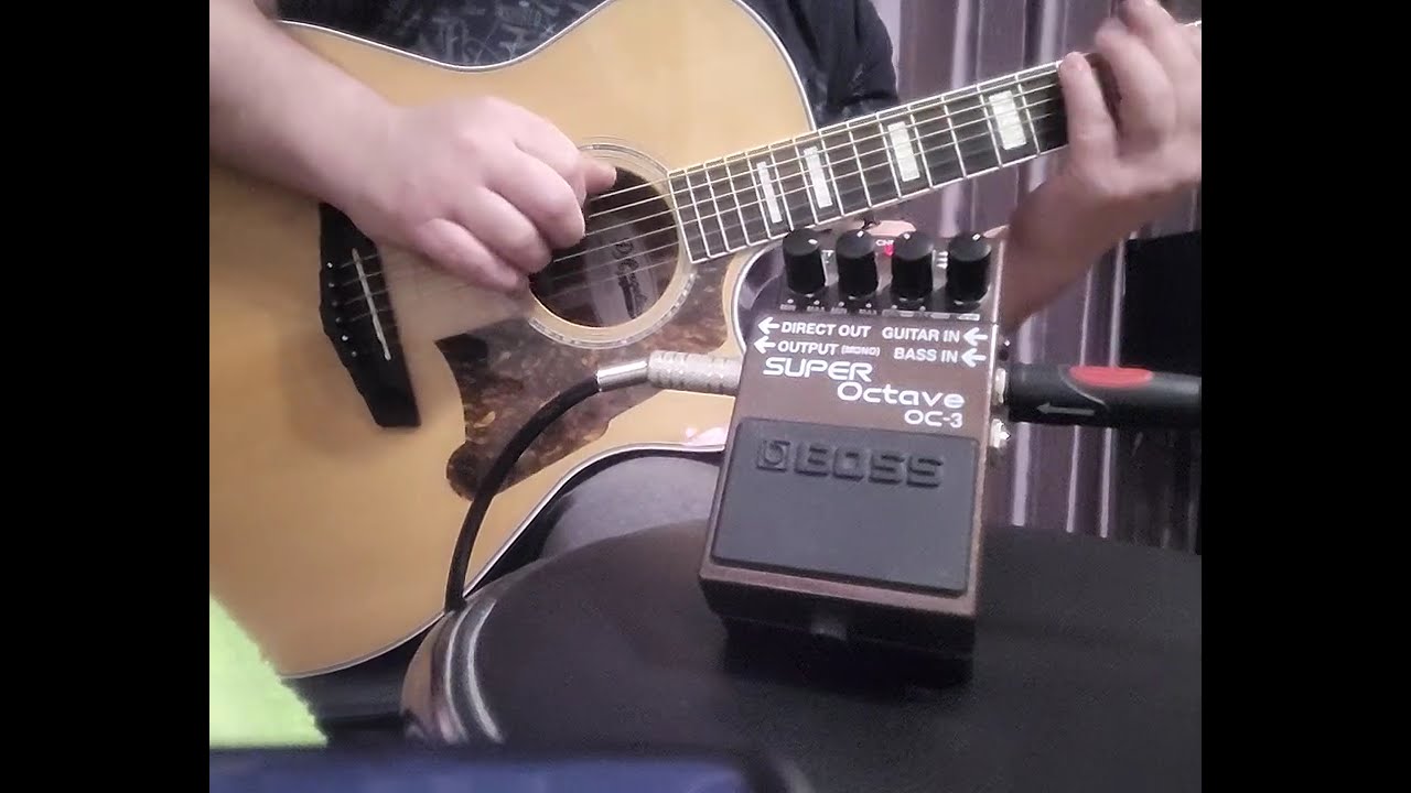 Boss Super Octave OC-3. Отличное решение.
