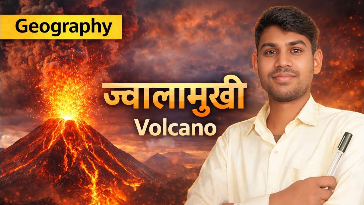 🌋 ज्वालामुखी क्या है? | Types of Volcano | Geography Class  | Volcano Explained in Hindi