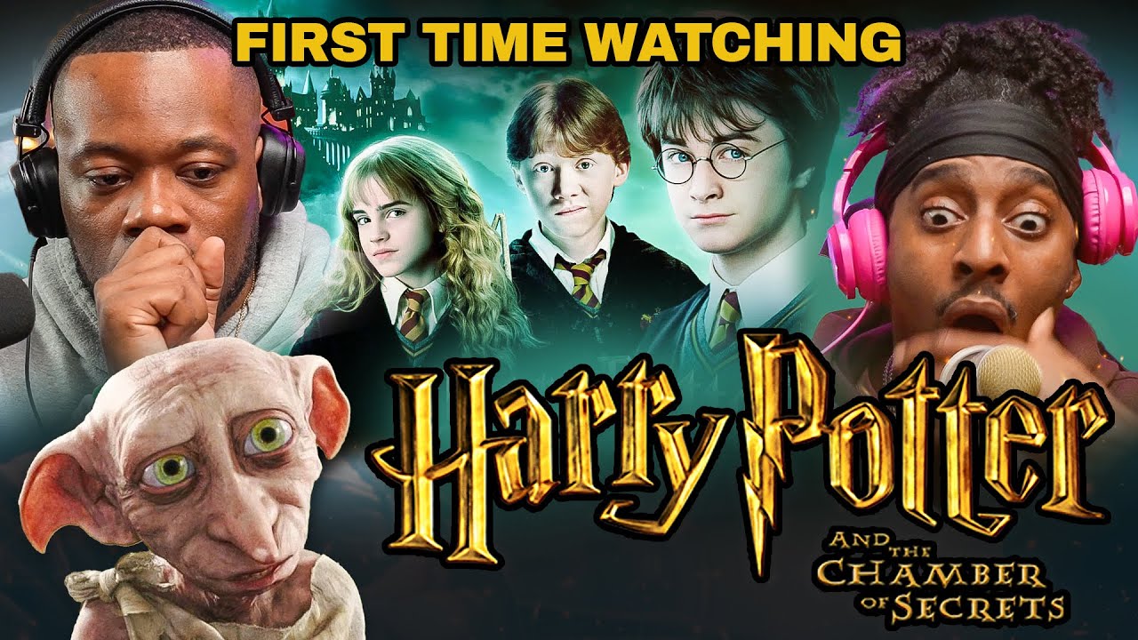 WATCHING HARRY POTTER and The Chamber of Secrets | First Time Reaction!!! WHAT IS THAT!?!