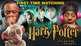 WATCHING HARRY POTTER and The Chamber of Secrets | First Time Reaction!!! WHAT IS THAT!?!