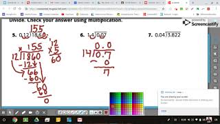 Ch  6 Lesson 13 Review Again Math