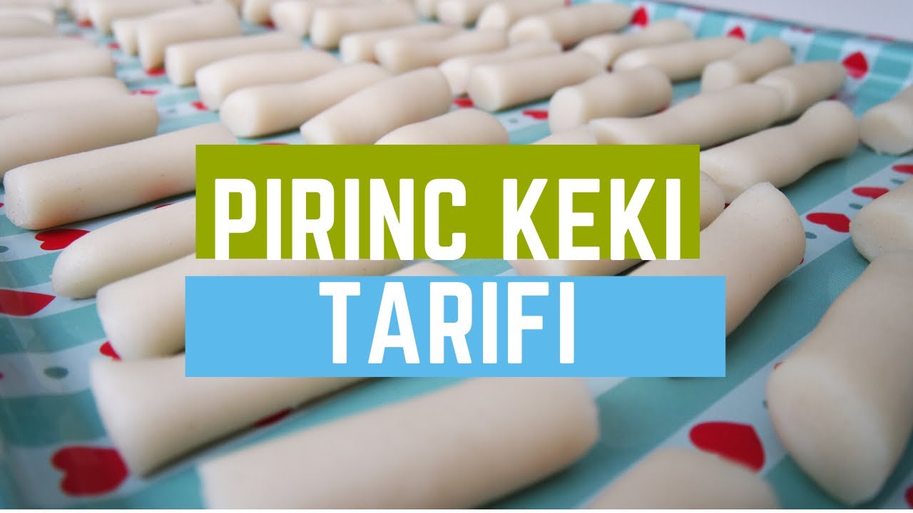 Kore Pirinç Keki Nasıl Yapılır? Rice Cake Recipe 가래떡 레시피 YouTube