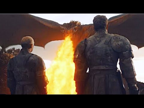 Daenerys sentences the Tarlys to DEATH by FIRE | Game of Throne