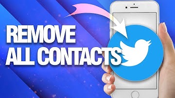 How To Remove All Contacts On Twitter App
