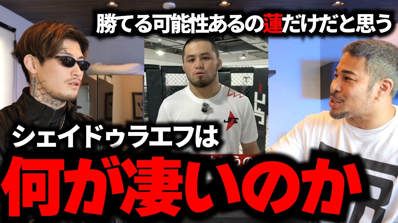 冷静すぎる平本連のシェイドゥラエフ分析