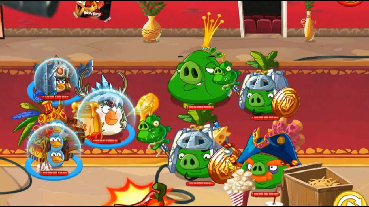 Mega Fever! (long battle) angry birds epic custom level