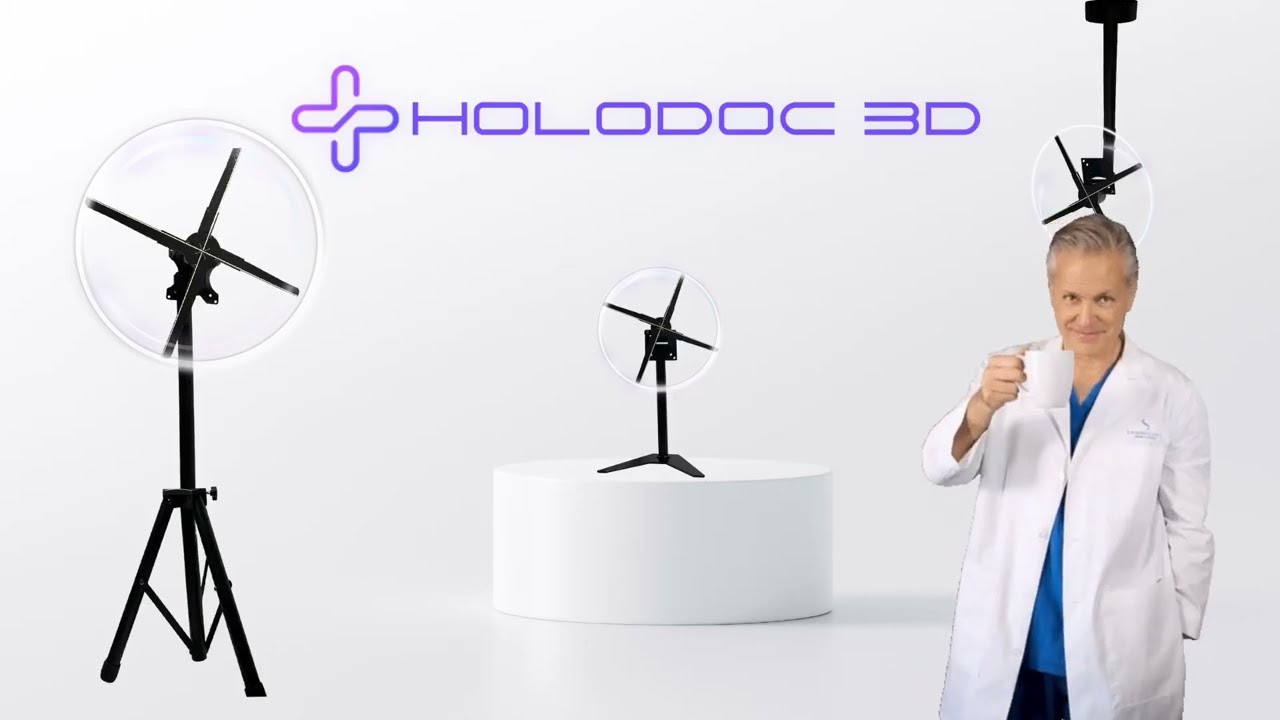 Take Your Practice to the Next Level with HOLODOC's Interactive 3D Display