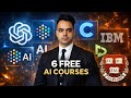 6 Free AI Courses That Will Change Your Career | AI