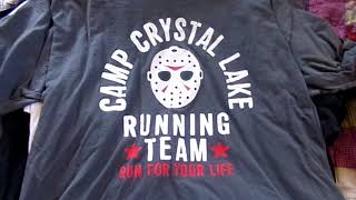 My Horror T-Shirt Collection: 2018 (Michael Myers, Chucky, Jason)