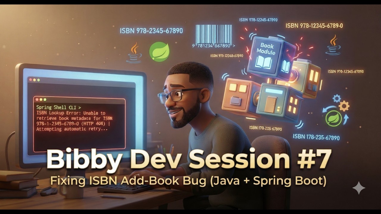 Bibby DevLog #7 — When ISBN Lookup Broke My Java Spring Boot Modular Monolith (Spring Shell CLI)