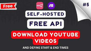 Download & Trim YouTube Videos Automatically | Free Self-Hosted API Tutorial