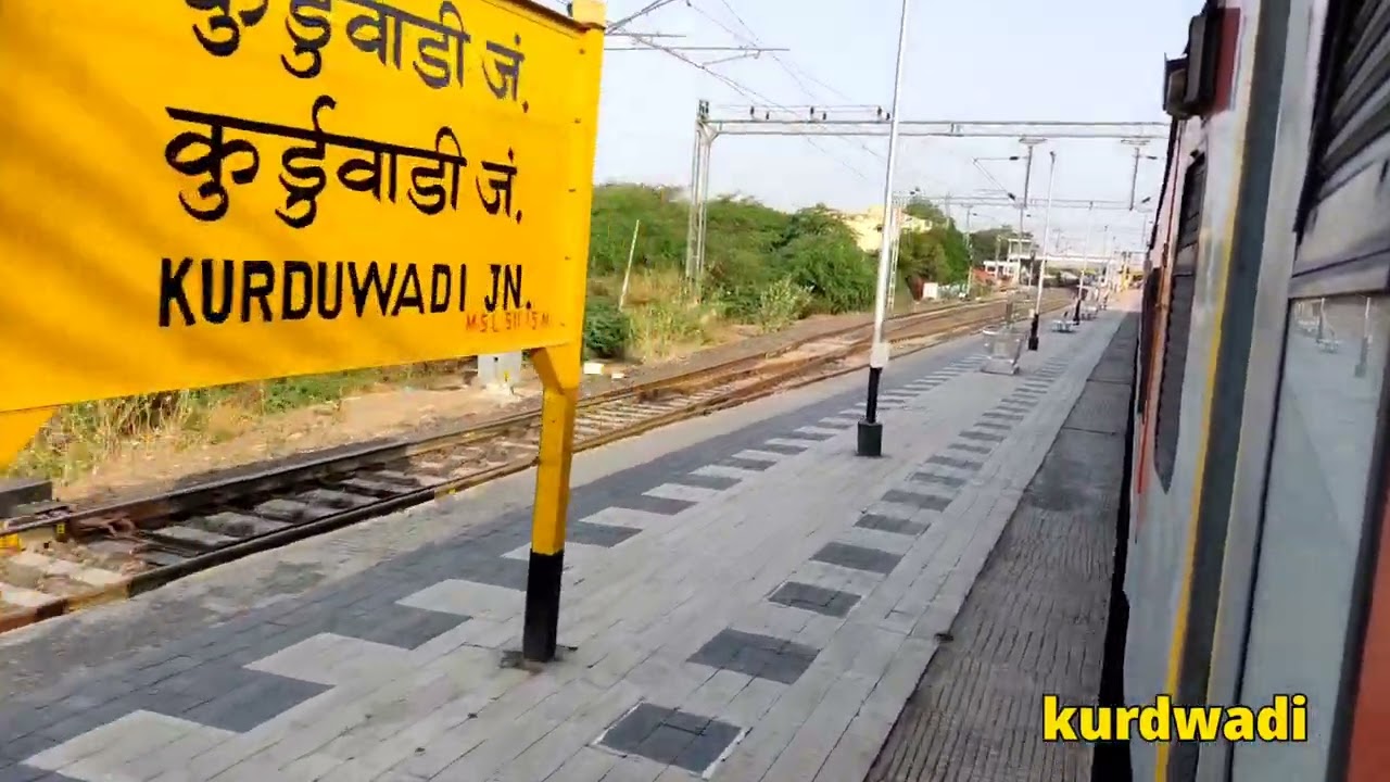 12158 Solapur Pune Hutatma express |train journey| 