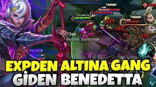 Expden Altin Kori̇doruna Gang Gi̇den Benedetta Benedetta Mobile Legends