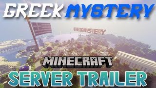 GreekMystery Minecraft server!(Greek trailer)
