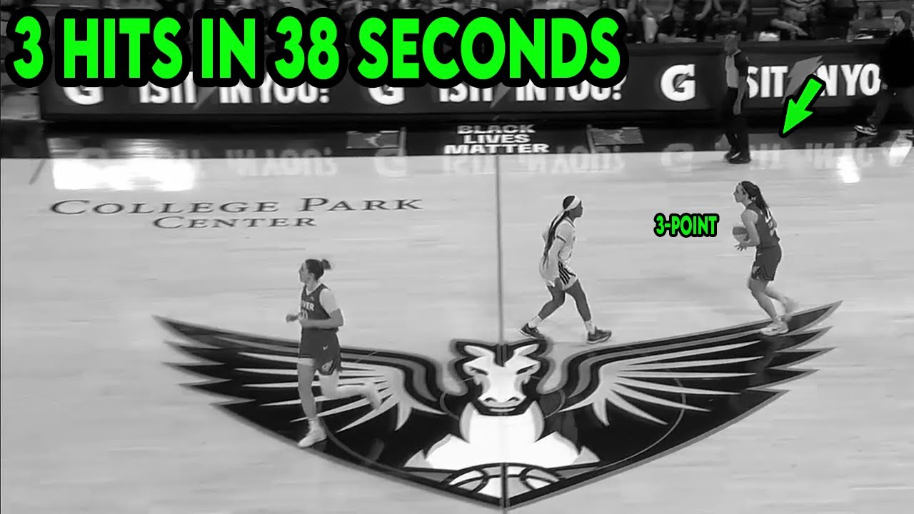 Caitlin Clark Hit 3 Huge Threes in 36 Seconds!🤯💥