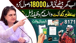8171 Check Online 2026 | BISP New Update | Benazir Kafalat 14500 | Ehsaas Program 18000 | Wallet SIM