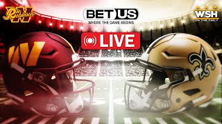 🎉 Washington Commanders at New Orleans Saints Watch Party & LIVE REACTION | NFL WEEK 15