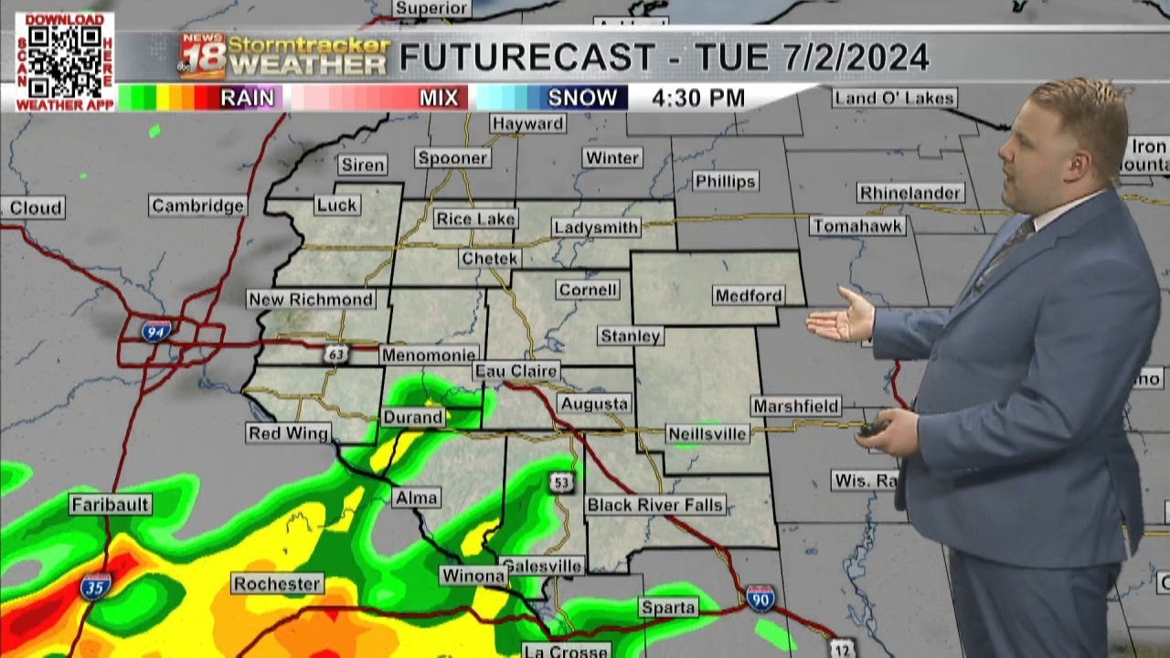 Chances for showers and thunderstorms today and to end the week ...