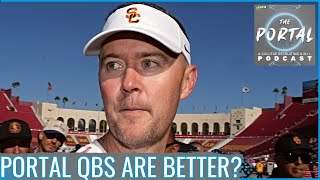 PORTAL VS PREP: Transfer Quarterbacks DOMINATE Now, But Could TREND The other Direction