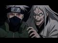 يستيقظ كاكاشي على الشارينغان مجدد ا خلال غزو الأوتسوتسوكي