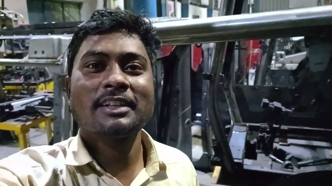 JCB Cabin make fabrication process vlog video 📷 