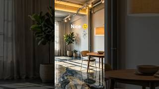 Nice✨ studio apartment 😃 #ai #floortransformation #shorts #viral #construction