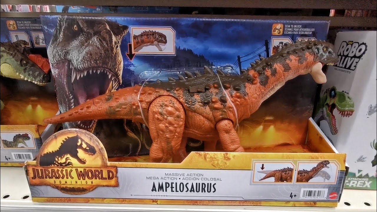 JURASSIC WORLD Figurine Ampelosaurus méga Action Jurassic World