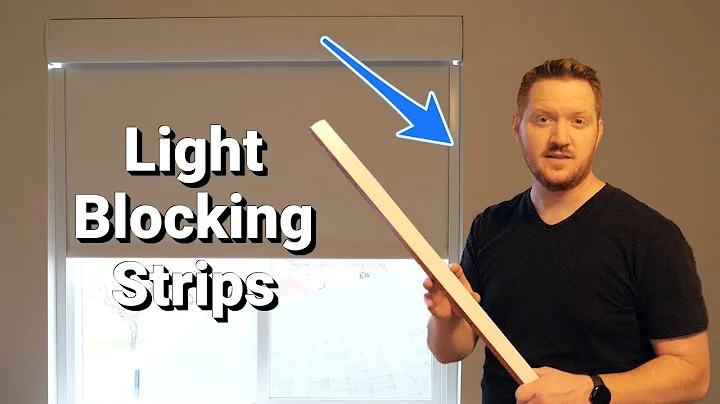Make Blackout Shades Better With Light Blocking Strips