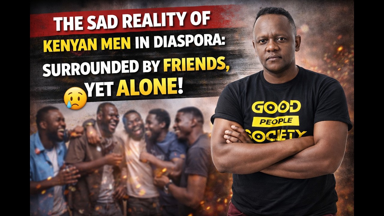 The sad reality of Kenyan men in Diaspora. Surrounded by Friends, Yet Alone!