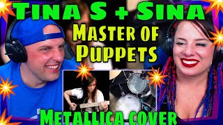 Tina S   Sina Master of Puppets Metallica cover | THE WOLF HUNTERZ REACTIONS