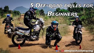 5 Motocross & Off-road Drills for beginners, you can do Anywhere!!! By @odiaracer