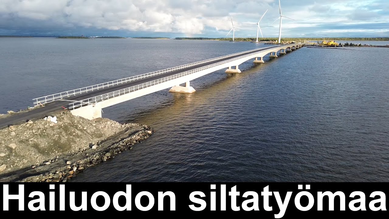 Hailuodon siltatyömaa 20.9.2025
