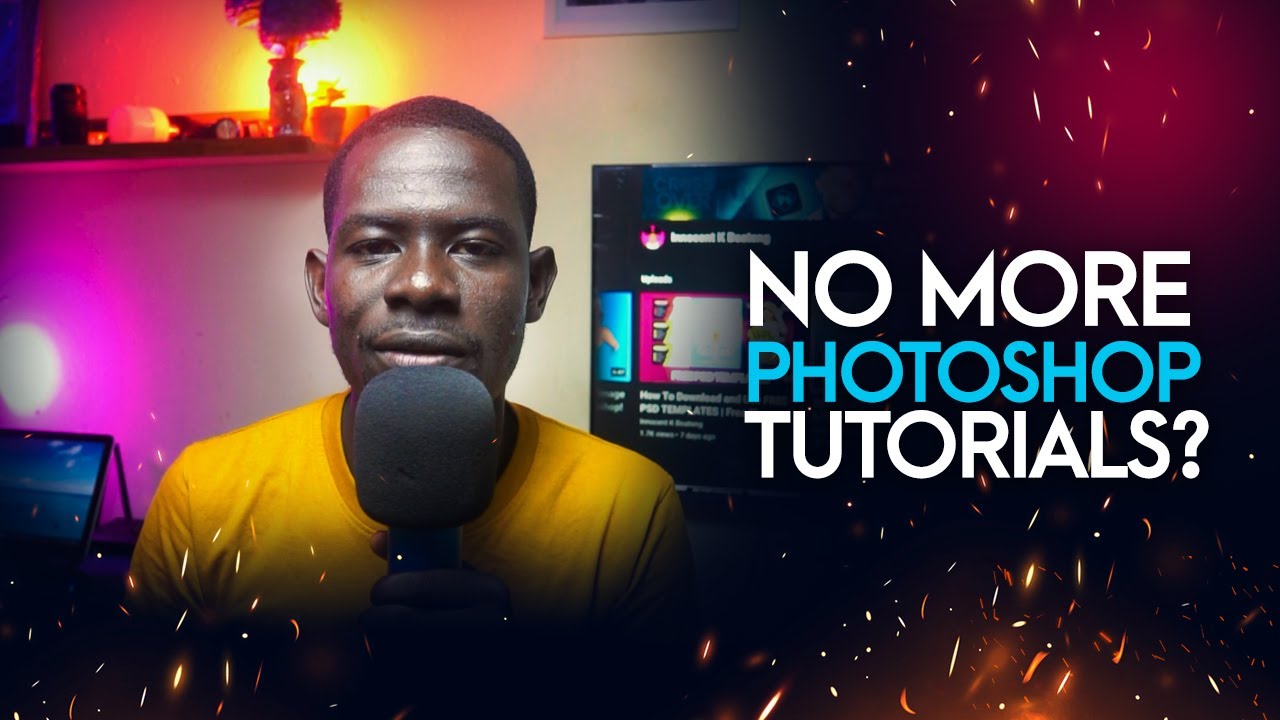 We Need To Talk! NO MORE PHOTOSHOP TUTORIALS? | Innocent K Boateng