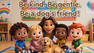 Gentle Hands 🐶 Dog Safety Song for Toddlers | Sing-Along Nursery Rhyme screenshot 5