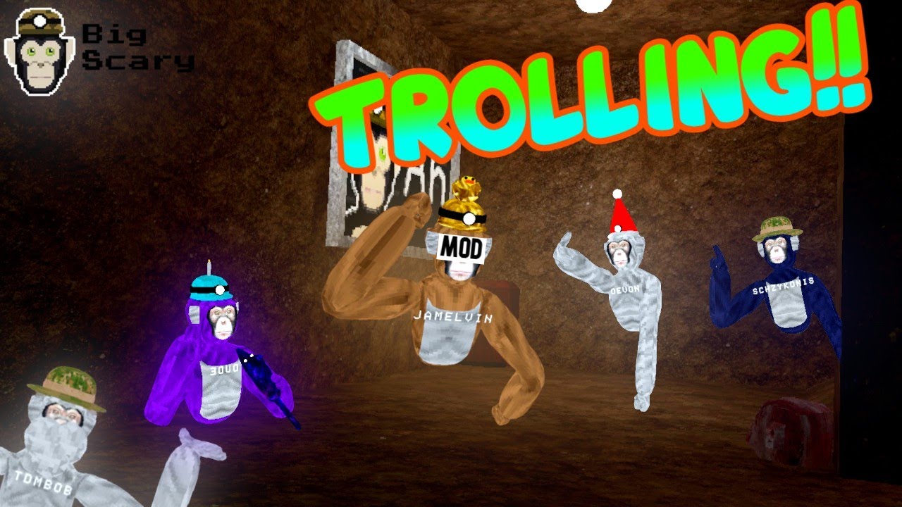 Я потроллил модератора в Big Scary!