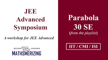 JEE Advanced Symposium| ISI | CMI | Parabola | Selected 30 solved examples (Playlist videos)