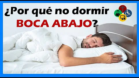 ¿Dormir boca abajo es bueno para los hombres?