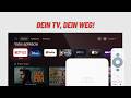 Wie verschiebt man Apps im Menü eines Homatics Geräts  📺#smarttv #tv #homatics