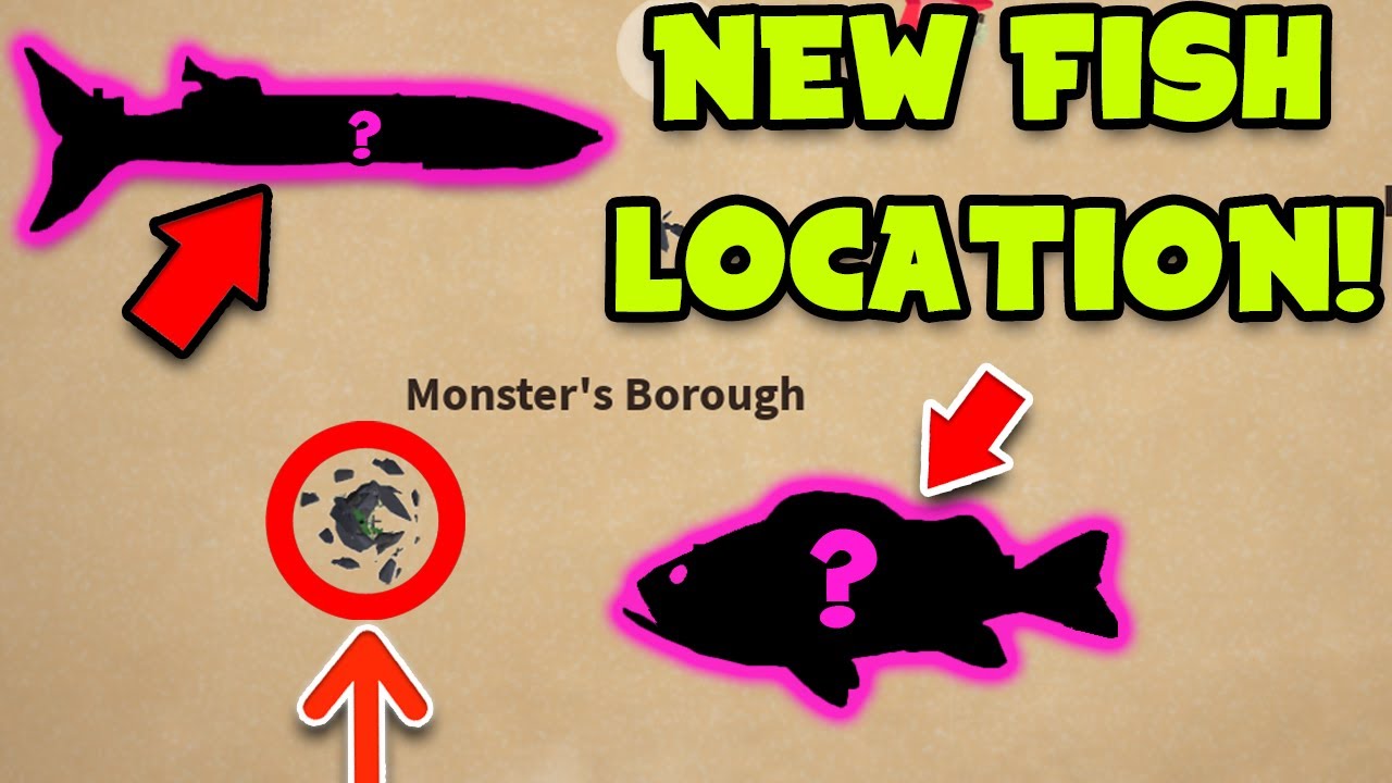 How to get NEW FISH on Monster Island in Fishing Simulator! (Monster's