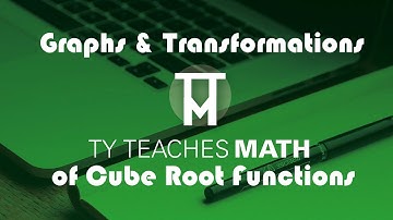 Graphs & Transformations of Cube Root Functions