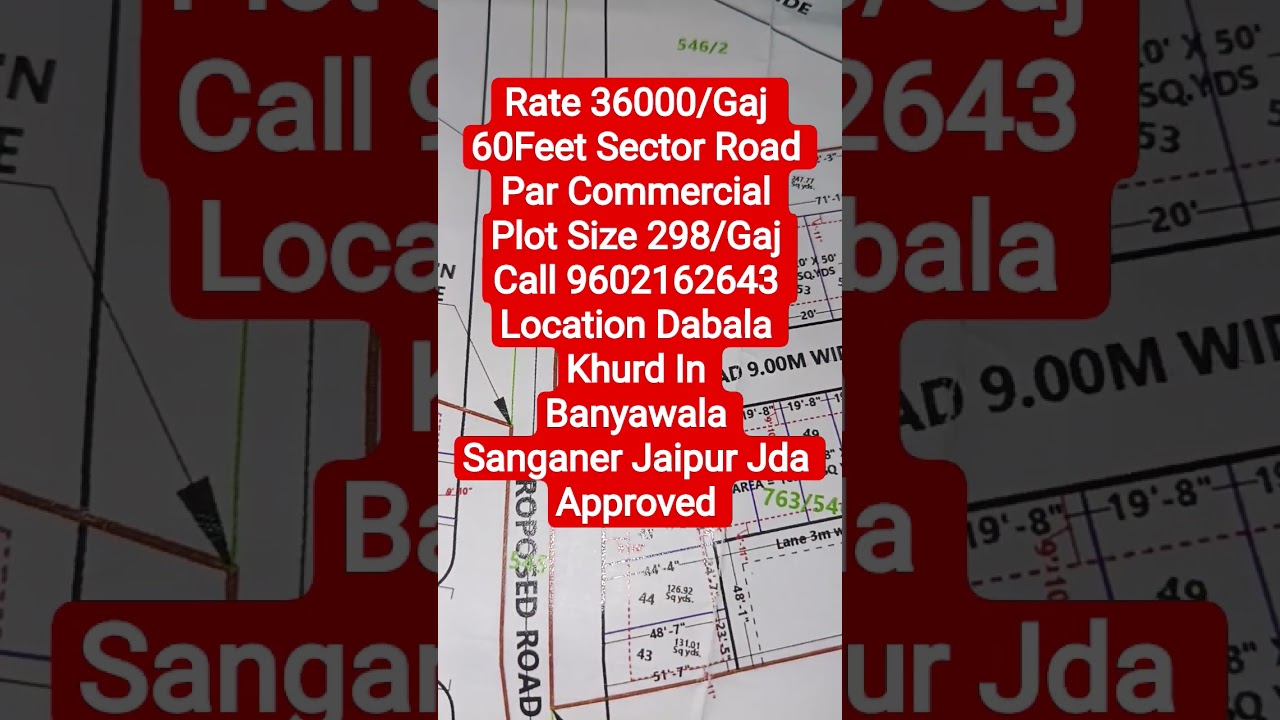 Plots For Sale On Malpura Diggi Road Jaipur | Commercial Plot On Malpura Diggi Road Jaipur 