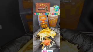 Minecraft Meal Mukbang Big Mac Back ASMR #asmr #shorts #minecraft #mcdonalds #bigmac #bigback #food