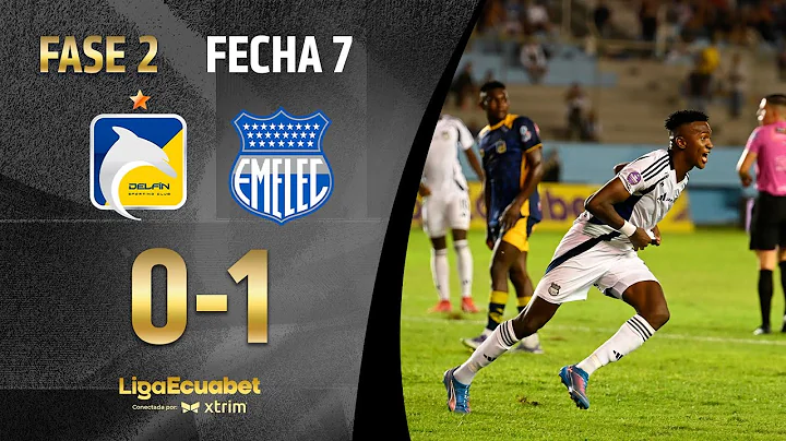 FULL SUMMARY: DELFÍN 0-1 EMELEC | ECUABET LEAGUE SERIE A PHASE 2 - MATCHDAY 7